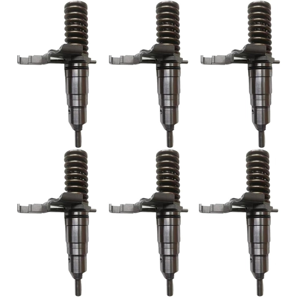 6 Pcs Fuel Injector 127-8228 20R-2057 for Caterpillar CAT Engine 3116 3406B - KUDUPARTS