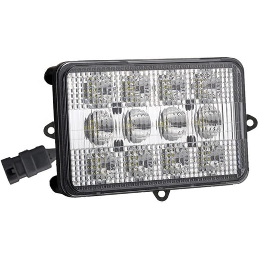 4Pcs 6"x4" LED Cab Light 6500K AH159332 for John Deere Combine 9410 9510 9610 9400 9500 9600 9450 9550 - KUDUPARTS