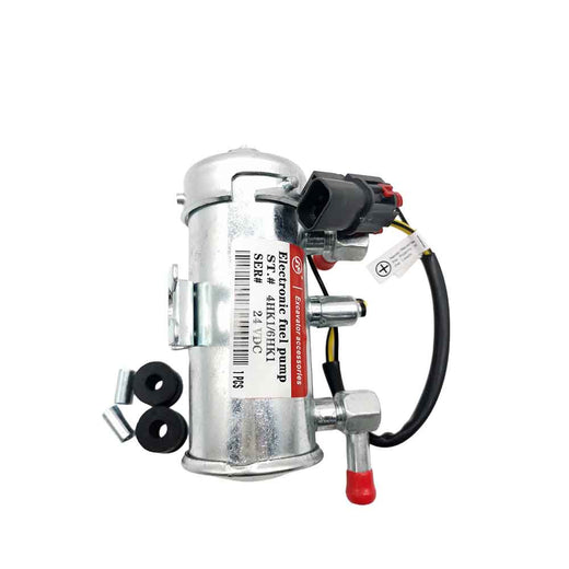 24V Electric Fuel Feed Pump KHH11880 KHR30380 KHR12840 for Isuzu 4HK1 6HK1 Case CX130B CX160B CX160C CX210B CX240B CX250C CX290B CX300C CX330 CX350B