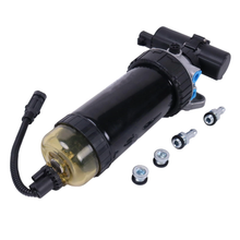 24V Fuel Filter Assembly RE559946 for John Deere 4045 6068 Engine 210 130G 160GLC 180GLC 210G 444K 605K 655K 550K 650K 700K