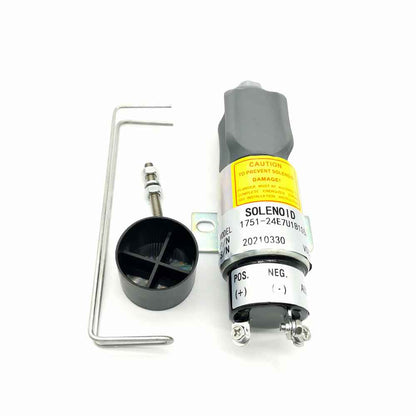 Solénoïde d'arrêt de carburant 24 V 1751-24E7U1B1S5A SA-3766-T pour moteur Cummins