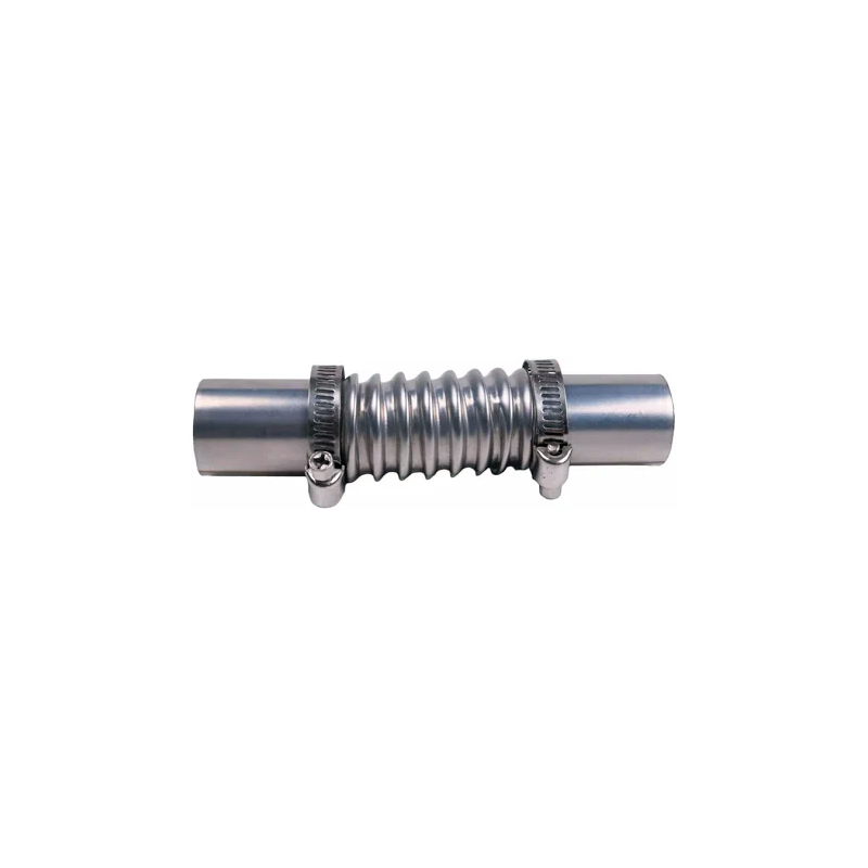 24mm Exhaust Pipe Tube Straight Connector with Clamp for Webasto Eberspacher Air Heater - KUDUPARTS