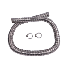 24mm Stainless Steel Exhaust Pipe(1m) 36061296 90394 with Clamps for Webasto Eberspacher