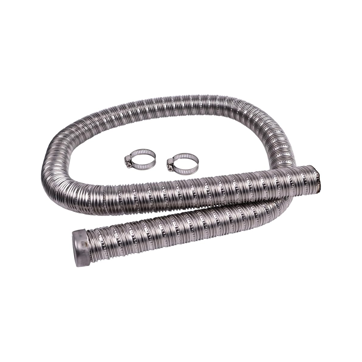 24mm Stainless Steel Exhaust Pipe(1m) 36061296 90394 with Clamps for Webasto Eberspacher