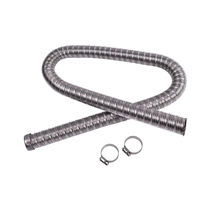 24mm Stainless Steel Exhaust Pipe(1m) 36061296 90394 with Clamps for Webasto Eberspacher