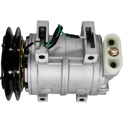DKS15CH A/C Compressor 506011-6800 for Komatsu Excavator PC100-6 PC120 PC210 PC300 PC350 PC400 - KUDUPARTS