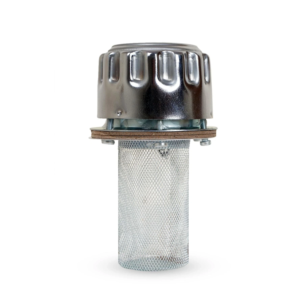 25CFM 720 LPM Flange Breather Cap FSB-25 for 40 Micron Filtration 6 Hole Chrome Steel Alloy Hydraulic Reservoir Tank - KUDUPARTS
