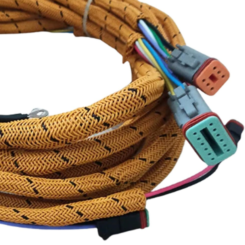 Hydraulic Pump Wiring Harness 197-4411 for Caterpillar CAT Excavator E330C 330C - KUDUPARTS