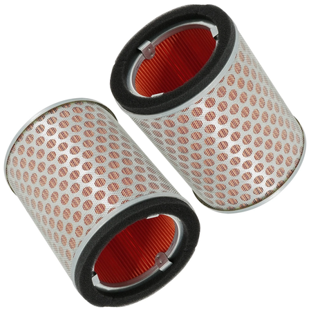2 Air Filters 17210-MEL-000 for Honda Motorcycle CBR1000RR 2004-2007 - KUDUPARTS