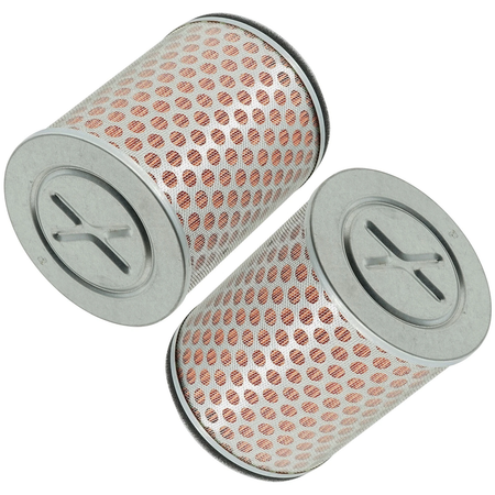 2 Air Filters 17210-MEL-000 for Honda Motorcycle CBR1000RR 2004-2007 - KUDUPARTS