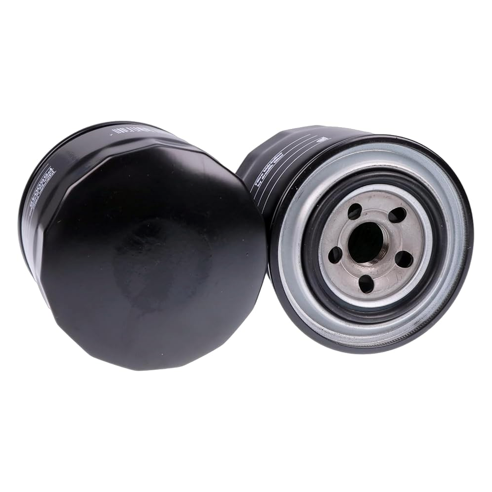 2 Fuel Filters MIU800645 for Yanmar Engine 3TNV84 4TNV88 John Deere Tractor 2027R 2520 3005 3025D 3120 3203 3720 4005 4105 - KUDUPARTS