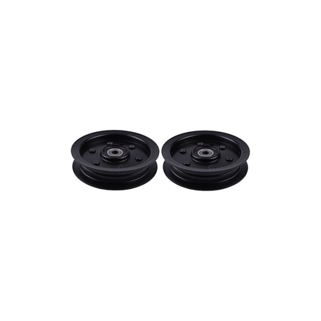 2 Idler Pulleys 07350100 for Ariens Edge 34" Ikon-XD 42" 52" Gravely ZTX ZT XL 42 52 - KUDUPARTS