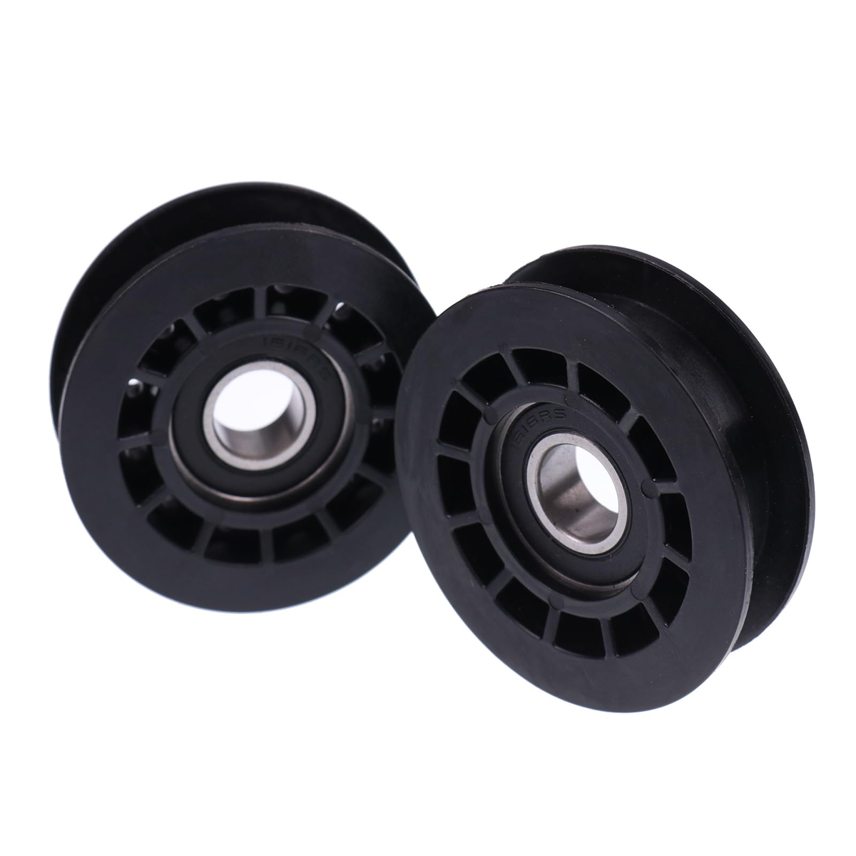 2 Idler Pulleys 5879692-01 for Husqvarna HU700H HU775BBC HD800HW LC221RH LC221A - KUDUPARTS