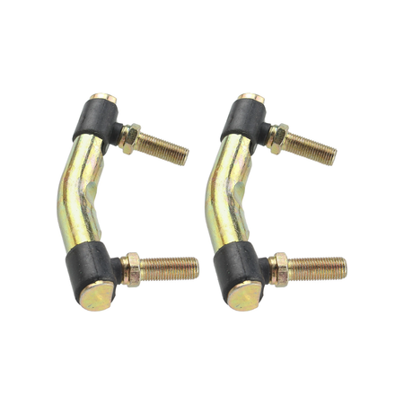 2 PCS Pivot Link Tie Rod 597069702 436887 for Poulan Pro PPX20VA46 PP24KA54 Husqvarna TS243 YT42CS TC242 TC238 - KUDUPARTS