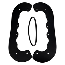 Lot de 2 palettes de souffleuse à neige 55-9251 pour souffleuse à neige Toro CCR2000 CCR2450 CCR2500 CCR3600 avec courroie