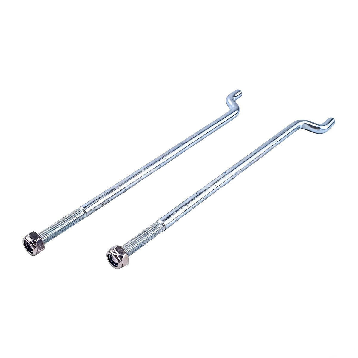 2 PIeces Battery Hold Down Rod 01101-G01 for EZGO Golf Cart TXT Medalist - KUDUPARTS