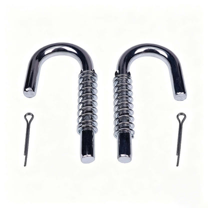 2 Pack Deck Release Pin & Spring 747-1116 932-0306A for Cub Cadet MTD Craftsman Troy-Bilt Huskee Lawn Mower Tractor