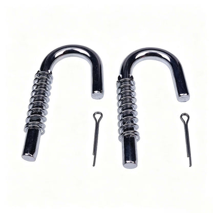 2 Pack Deck Release Pin & Spring 747-1116 932-0306A for Cub Cadet MTD Craftsman Troy-Bilt Huskee Lawn Mower Tractor