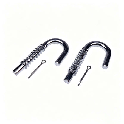 2 Pack Deck Release Pin & Spring 747-1116 932-0306A for Cub Cadet MTD Craftsman Troy-Bilt Huskee Lawn Mower Tractor