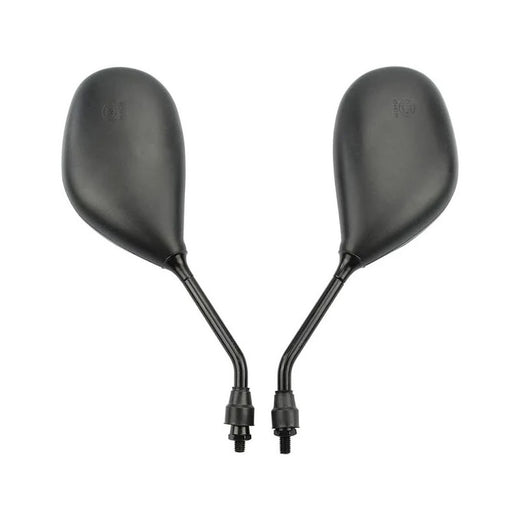 2 Pcs 8mm Black Plastic Rearview Mirror for 50cc 70cc 90cc 110cc 125cc 150cc 200cc 250cc ATV Motorcycle Scooter - KUDUPARTS