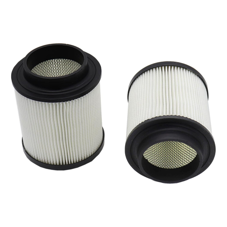 2 Pcs Air Filter 1262218 for Polaris UTV RZR 170 Ranger XP 1000 2010-2022 - KUDUPARTS