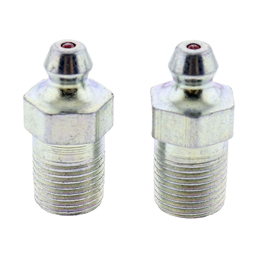 2 Pcs Fitting Grease 6655752 for Bobcat 220 225 231 319 320 328 331 334 341 418 425 Excavator - KUDUPARTS