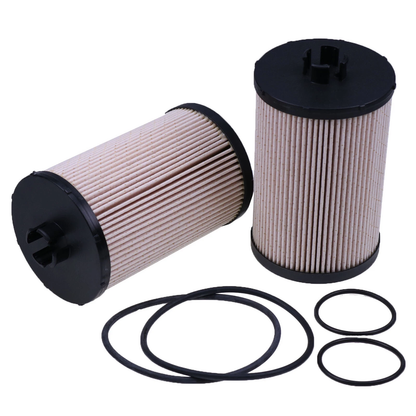 2 Pcs Fuel Filter FS19947 for Fleetguard MaxxForce Engines - KUDUPARTS
