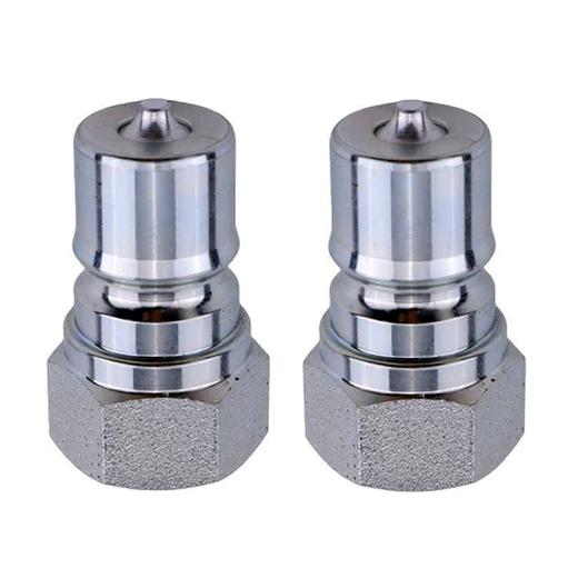 2Pcs Male Quick Coupler AM105467 for John Deere 2030 2020 2305 2320 2520 2720 3120 3320 3520 4100 4105 4110 4120 420 4210 4300 4310 4400 - KUDUPARTS