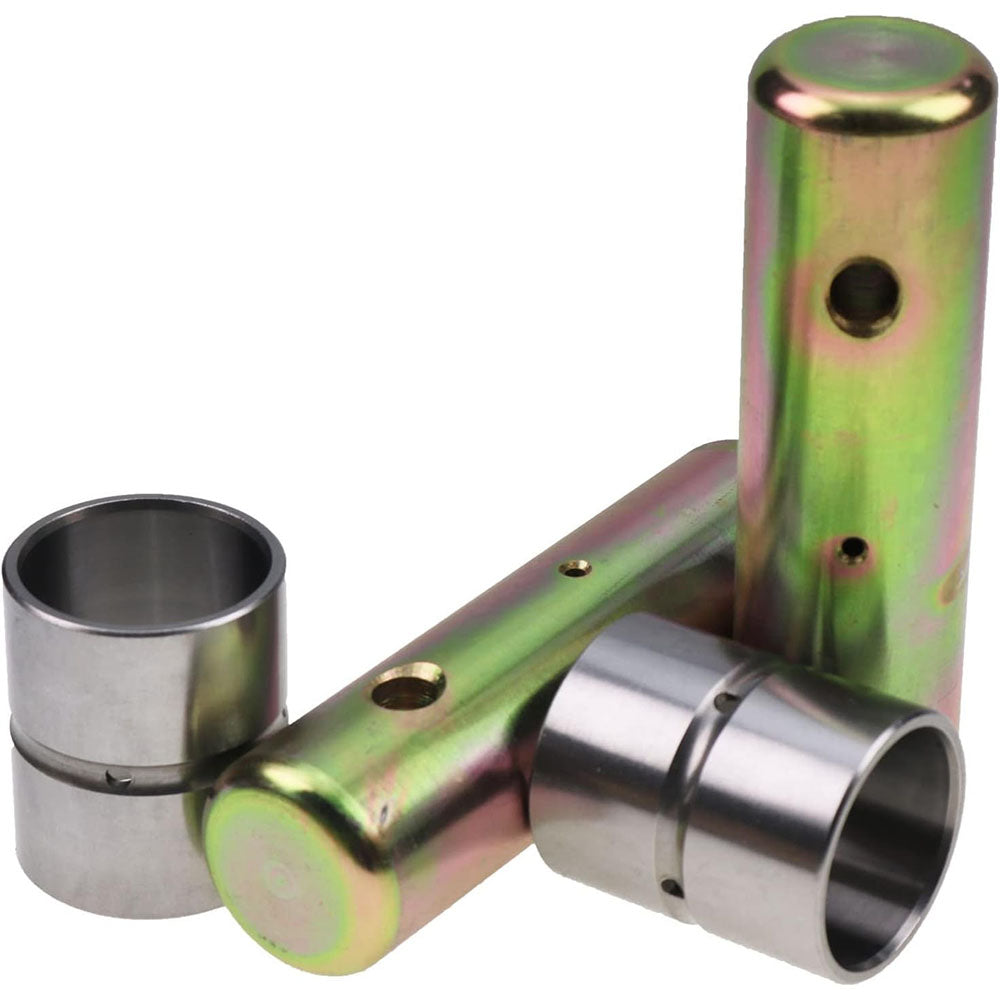 Juego de 2 pasadores de pivote 6711334 y bujes 6708517 para cargadoras Bobcat 863, 864, 873, 883, A220 y T200