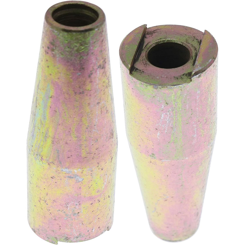 Lot de 2 axes de pivot coniques 7135590 pour chargeuse Bobcat S510 S530 S550 S570 S590 S595 T550 T590 T595
