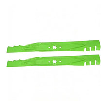 2Pcs Toothed Lawnrazor Blades 942-04308-X for Cub Cadet MTD Troy Bilt LTX1040 RZT-L42