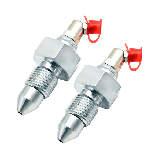 2 Pcs Track Adjuster Grease Valve 4255055 for John Deere 110 120 135C 230LC 270LC 290D 370C 450LC 490 50LC 590D 600C - KUDUPARTS