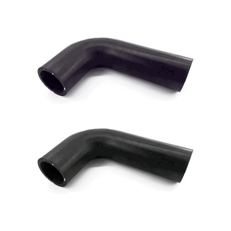 2 Pcs Upper Radiator Hose 15371-72940 for Kubota Tractor B6100D-P B6100E-P B6100HST-D B7100D-P B7100HST-D B7100HST-E - KUDUPARTS