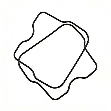 2Pcs Valve Cover Gasket 11061-2182 for Kawasaki Engine FD611V FD620D - KUDUPARTS