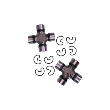 2 Pieces 1350 Series Universal Joint 5-178X for Jeep Gladiator Wrangler Ram 1500 2500 3500 4500 5500 Ford F250 F350 F450 F550 - KUDUPARTS