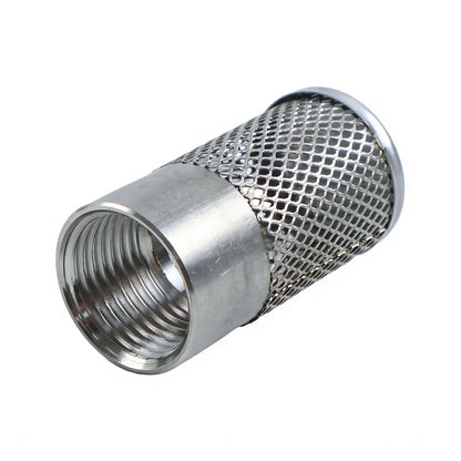 2 Pieces 25mm Hose Water Suction Strainer Inlet Strainer Filter for High Pressure Irrigation Garden - KUDUPARTS