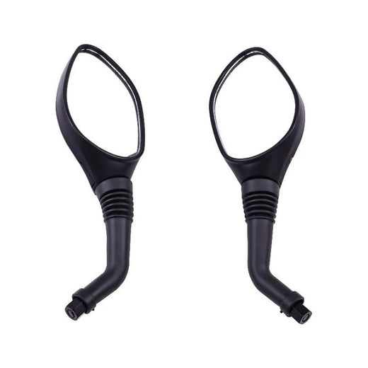 2 Pieces 8mm Black Universal Rear View Mirror for GY6 50cc 125cc 150cc 250cc Scooter Moped Motorcycle - KUDUPARTS