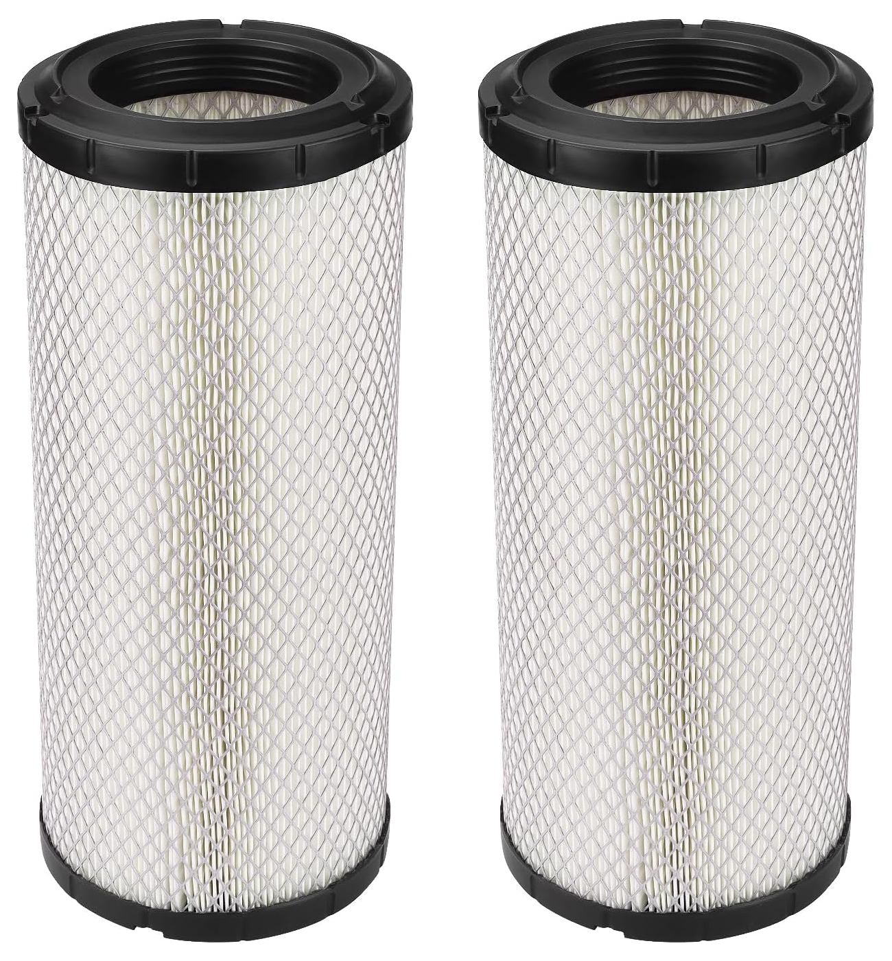 2 Pieces Air Filter 715900422 for Can-Am Maverick X3 X 1000R Sport Max 900 HO Turbo R XMR XRS XDS Commander - KUDUPARTS