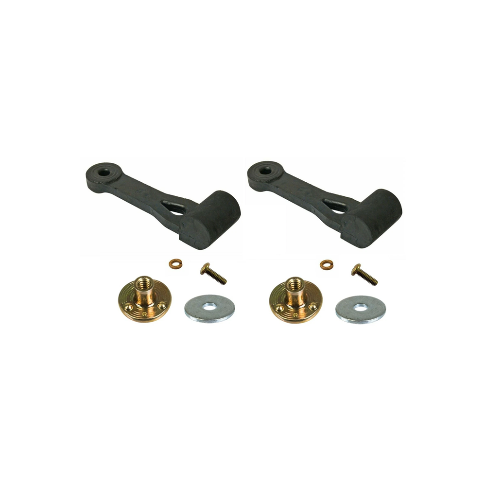 2 Pieces Bagger Latch With Hardware 532109808 109808 for Husqvarna Poulan Sears Murray Troy-Bilt Airens Cub-Cadet MTD Craftsman - KUDUPARTS