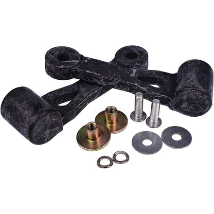 Lot de 2 loquets de sac avec quincaillerie 532109808 109808 pour Husqvarna, Poulan, Sears, Murray, Troy-Bilt, Airens, Cub-Cadet, MTD, Craftsman