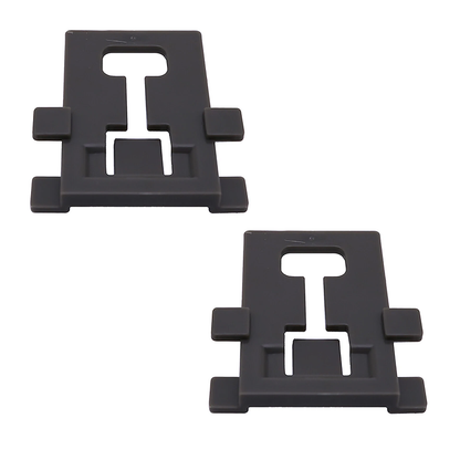 2 Pieces Dishwasher Rack Adjuster Positioner WPW10195840 W10195840 for Whirlpool Kenmore