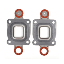 2 Pieces Dry Joint Exhaust Elbow Riser Gasket 27-864549A02 27-864549A1 for MerCruiser Engine 4.3L 5.0L 5.7L 6.2L 6.3L