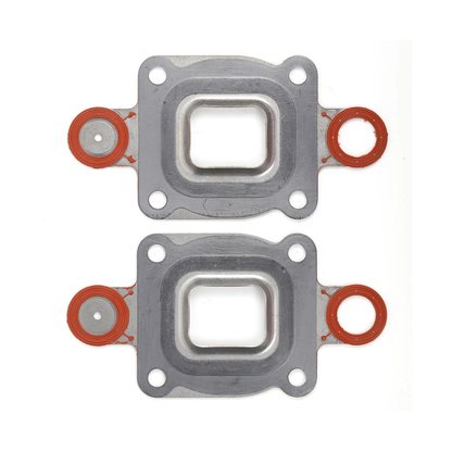 2 Pieces Dry Joint Exhaust Elbow Riser Gasket 27-864549A02 27-864549A1 for MerCruiser Engine 4.3L 5.0L 5.7L 6.2L 6.3L