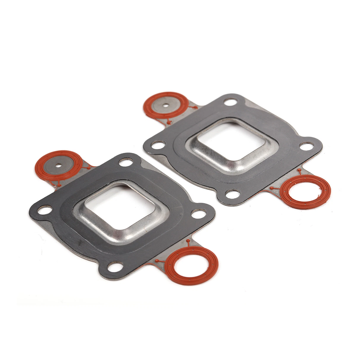 2 Pieces Dry Joint Exhaust Elbow Riser Gasket 27-864549A02 27-864549A1 for MerCruiser Engine 4.3L 5.0L 5.7L 6.2L 6.3L - KUDUPARTS