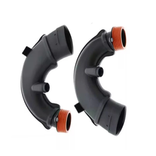 2 Pieces Engine Air Intake Hose 13717577452 13717577451 for BMW X5 X6 F07 F12 F13 F02 F04