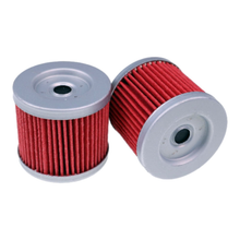 2 Pieces Engine Oil Filter 16510-45H10 16510-05240 for Suzuki Outboard DF8 DF9.99.9A DF1515A DF20A