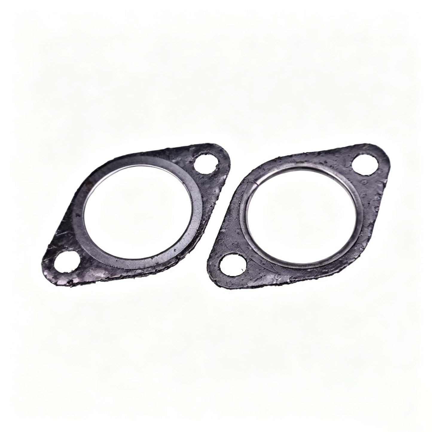 2 Pieces Exhaust Muffler Gasket 11060-2079 for Kawasaki Engine FD440V FD501V FD590V FD611V FD620D FD661D