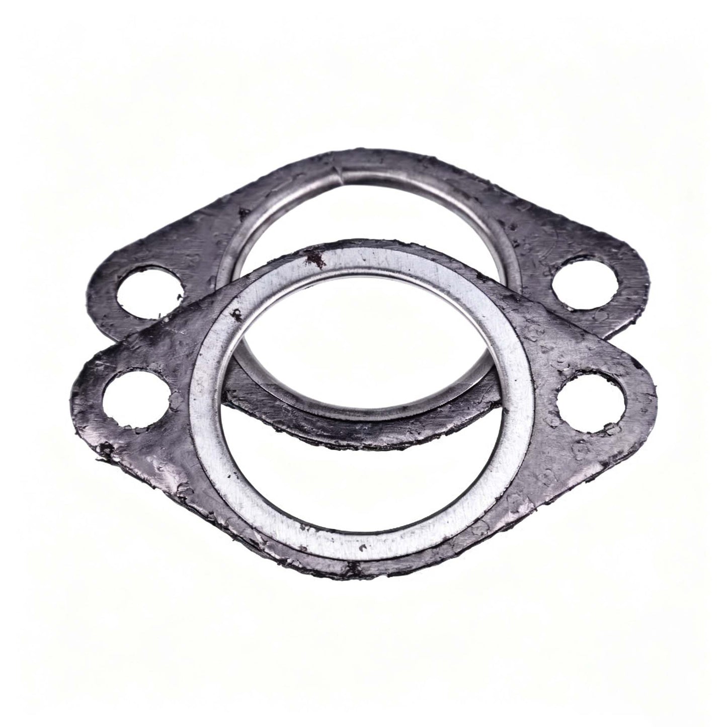 2 Pieces Exhaust Muffler Gasket 11060-2079 for Kawasaki Engine FD440V FD501V FD590V FD611V FD620D FD661D