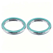 2 Pieces Exhaust Pipe Gasket 90584-43001-71 for Toyota Engine 13Z 14Z 15Z 1DZ 4Y 5K Forklift 7 8 Series 02-7FDJ35 62-7FD30 32-8FGF30 70-8FD20 FGZN25 FGZN30