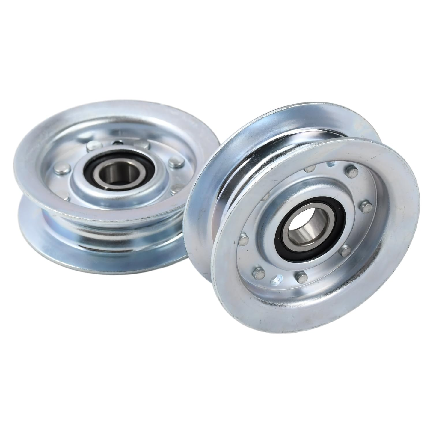 Poulie de renvoi plate GY22172, 2 pièces, pour moteur Briggs &amp; Stratton 441577, 445577, 44M777, tracteur John Deere S100, S160, X105, X110, X140